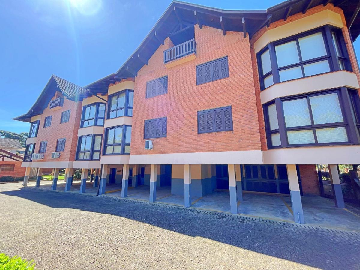 Aconchegante Apto 3 Dorm. Com Piscina Aquecida Gramado Exterior foto